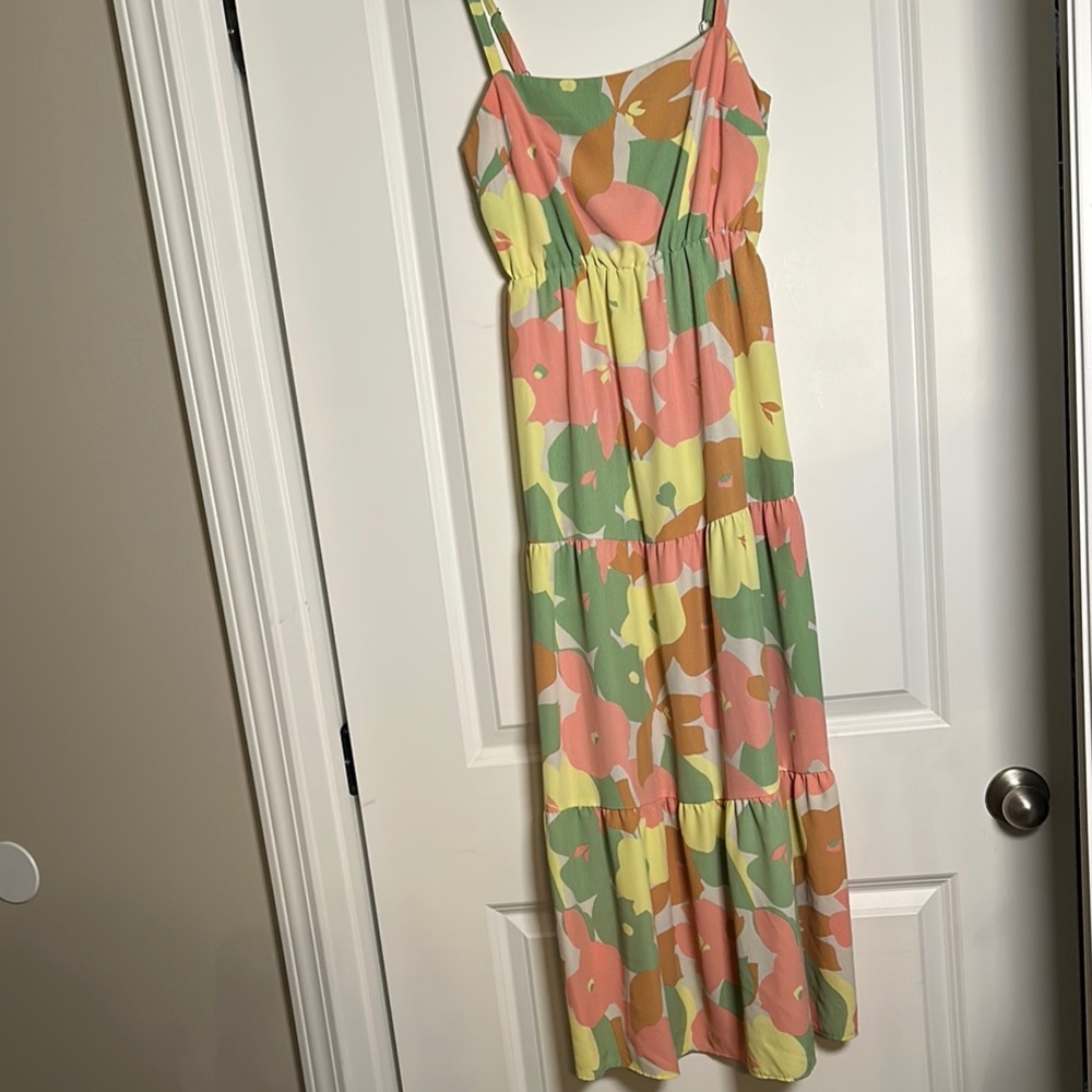 Sanctuary Vibrant Floral Sundress